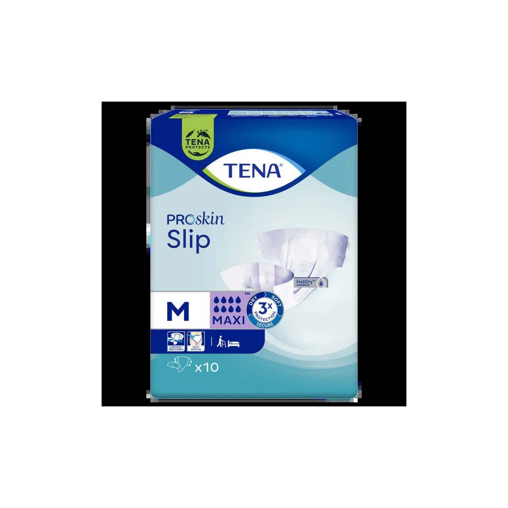 Pieluchomajtki zapinane na rzep Tena Slip ProSkin Maxi